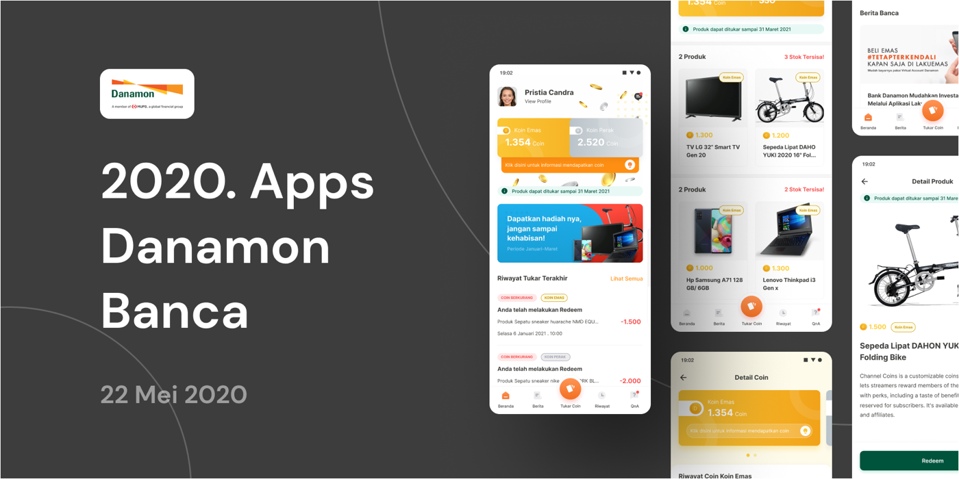 Danamon Banca project banner